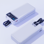 66W Fast Charging Power Bank with Built-in Cables & LED Display - Image 3