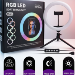 MJ-26 26cm RGB Ring Light – Professional Color Lighting for Creators