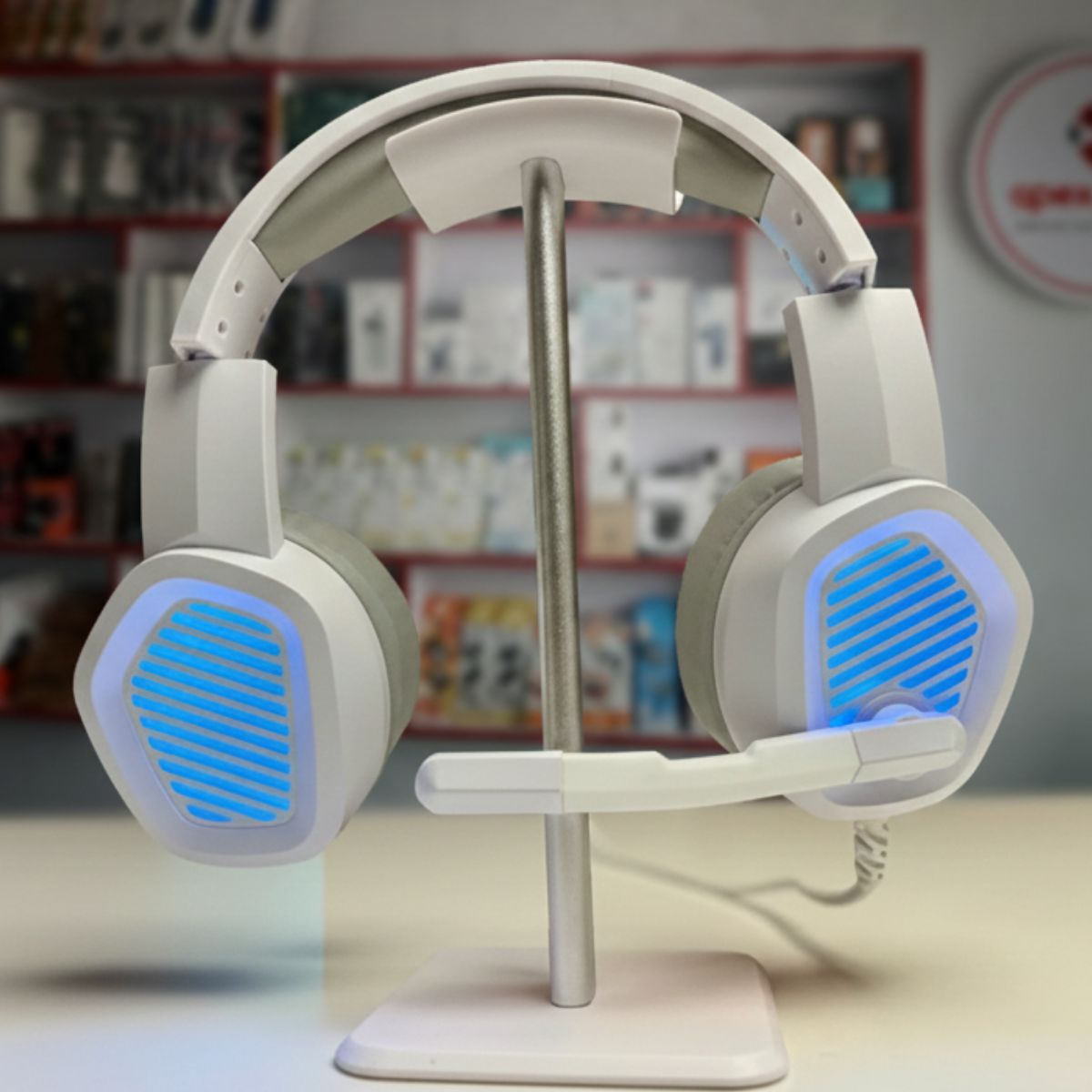 dexp strom pro v2 (2) Dexp Strom Pro V2 Wireless Gaming & Music Headphones – Premium Sound & Comfort - Image 1